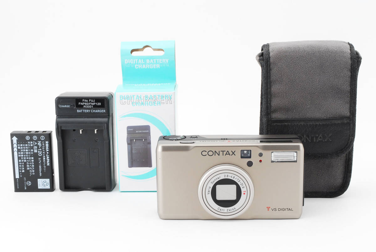 美品】 Contax TVS Digital Compact Digital Camera コンタックス