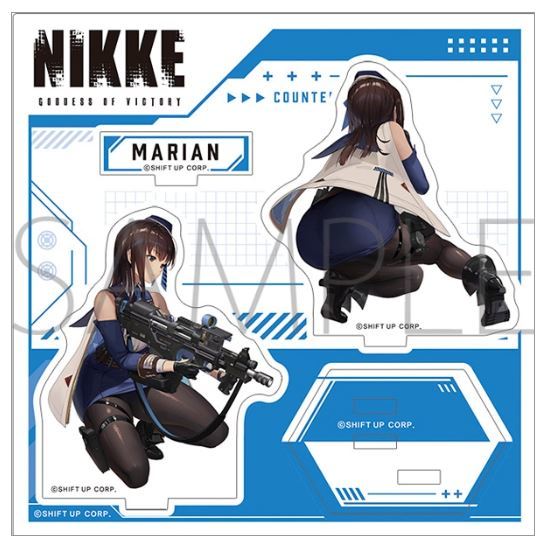 勝利の女神 NIKKE 背中で魅せる アクリルスタンド アクスタ