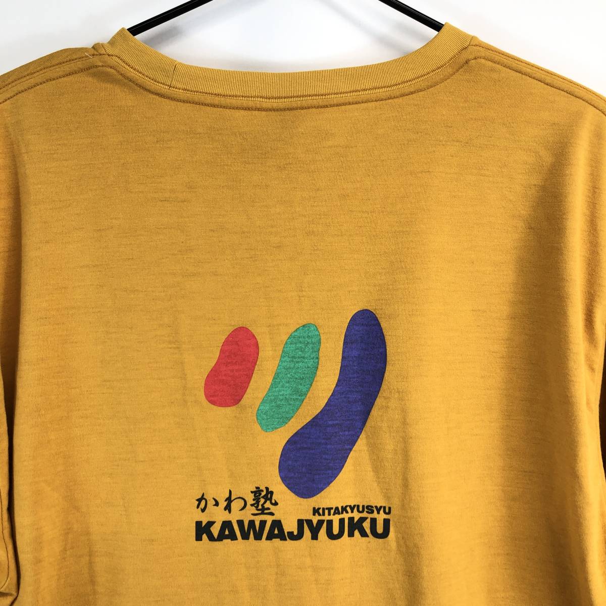 日本製 モンベル Mont-bell ライトTシャツ ワンポイントロゴ【旧モデル】 1104451 KAWAJUKU かわ塾 Lサイズ