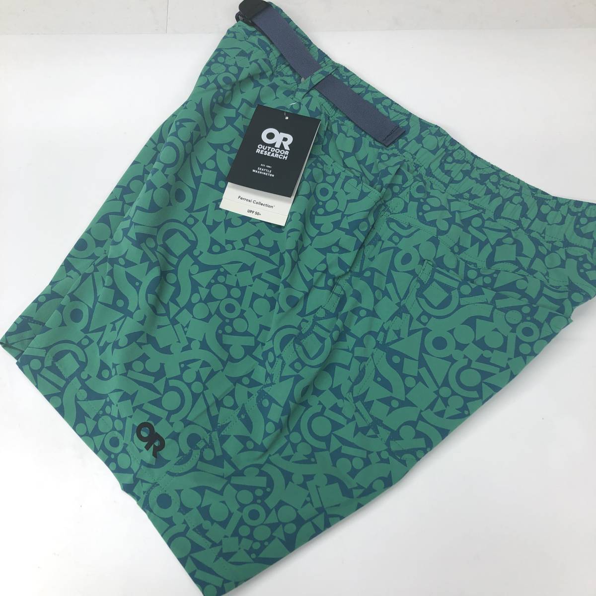 OUTDOOR RESEARCH/アウトドアリサーチ Ferrosi Shorts 7/フェロッシーショーツ 7インチ Lサイズ メンズ SPROUT PRINT