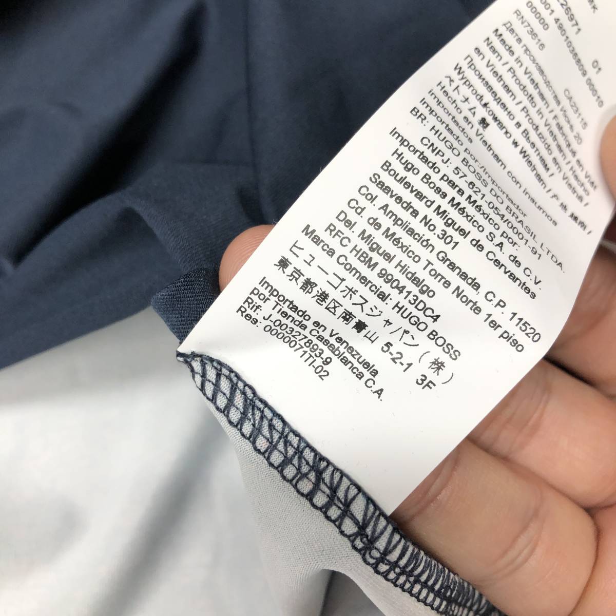 タグ付き HUGO BOSS ヒューゴボス 半袖速乾ポロシャツ ダーク タグ付き HUGO BOSS ヒューゴボス 半袖速乾ポロシャツ ダーク