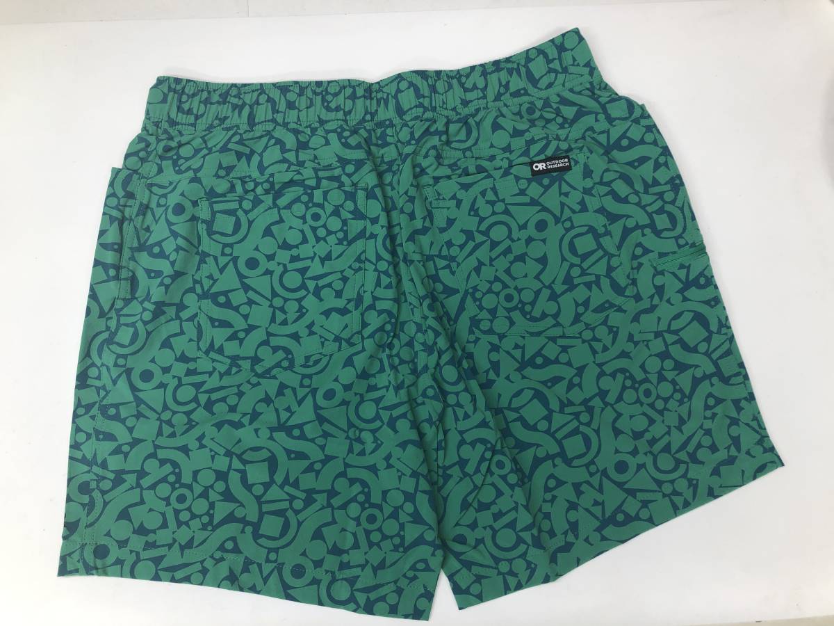 OUTDOOR RESEARCH/アウトドアリサーチ Ferrosi Shorts 7/フェロッシーショーツ 7インチ Lサイズ メンズ SPROUT PRINT