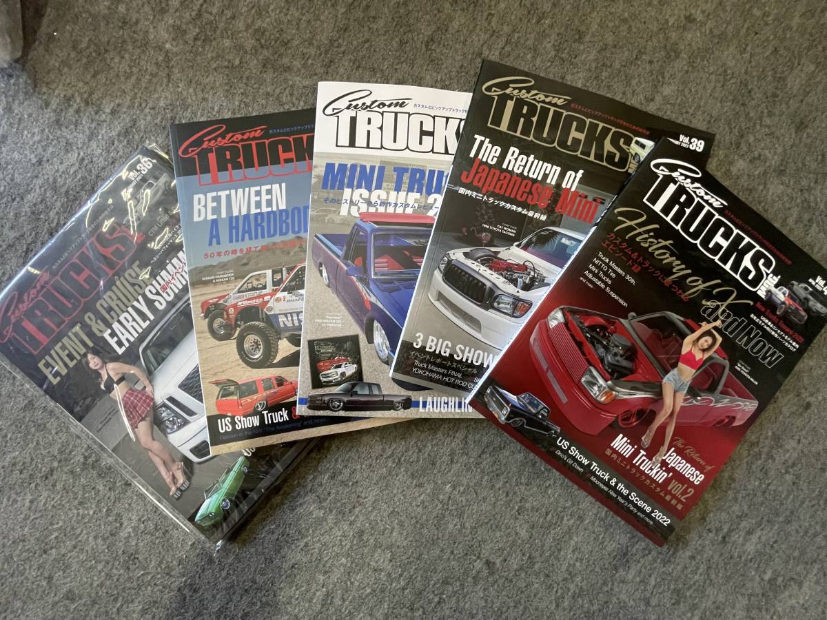 送料無料★カスタムトラックス　マガジン　CustomTRUCKS　雑誌　Vol.31～40　10冊セット★新品　ハイラックス　ダットラ　ミニトラック_画像8