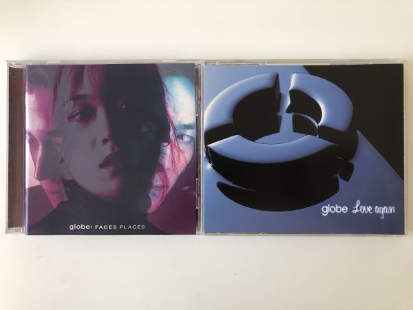 B15375　CD（中古）FACES PLACES+Love again　globe　2枚セット_画像1