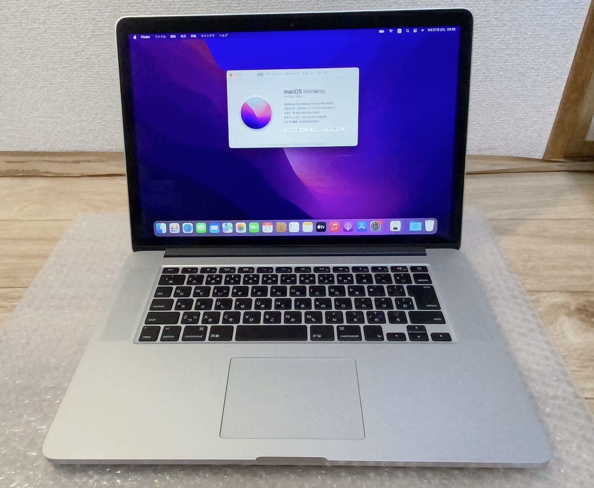 グランドセール A1398 15インチ Retina 【良品】MacBookPro Mid 2021