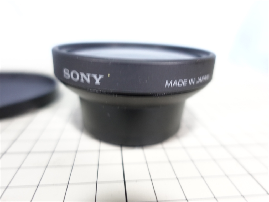 6574*Sony( Sony )*VCL-HG0752C^ wide conversion lens ^×0.7 times ^ present condition .^ Junk 