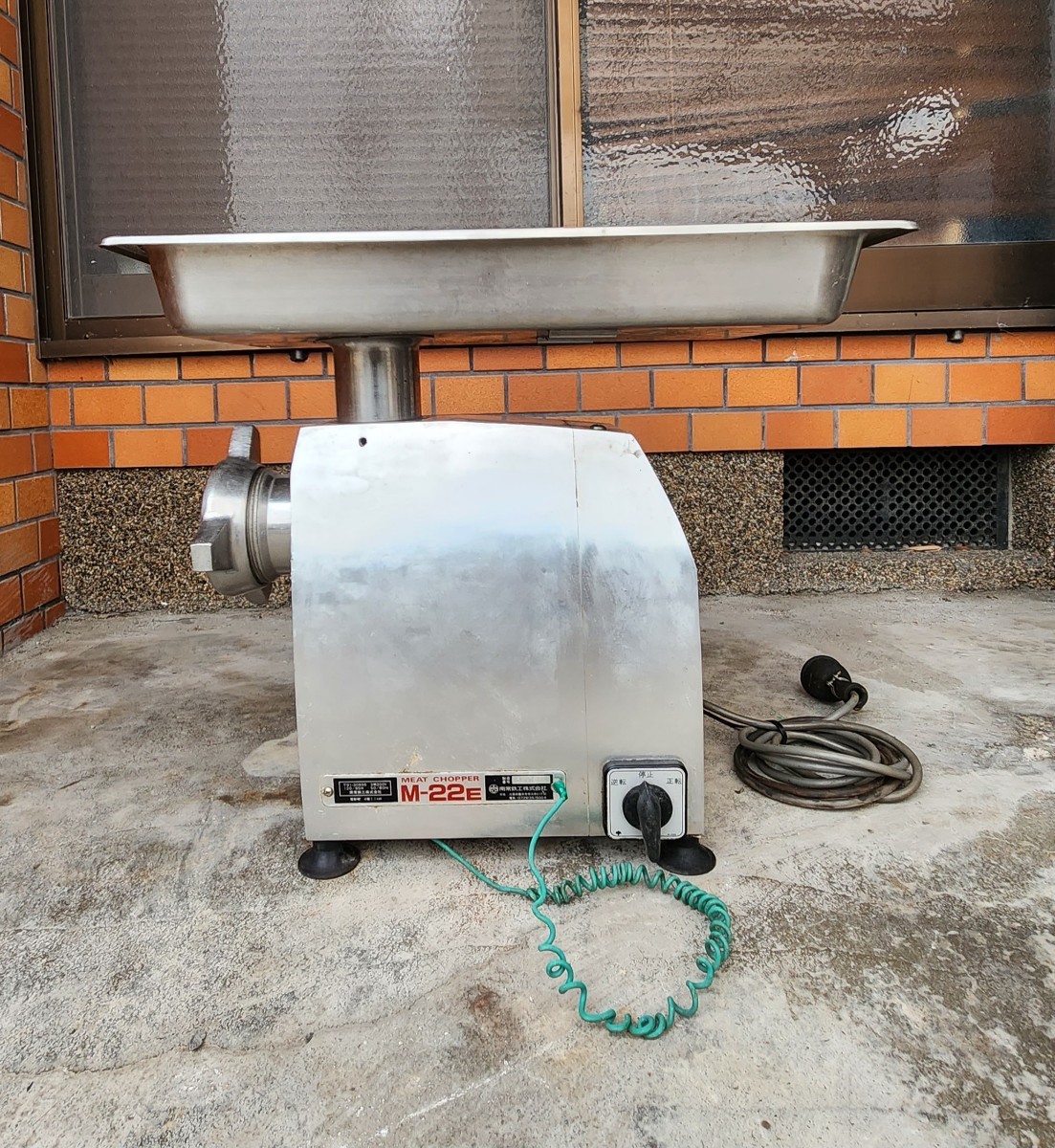 南常 MEET CHOPPER M-22E 南常 なんつね 業務用 調理器 ミート 南常 MEET CHOPPER M-22E 南常 なんつね 業務用 調理器 ミート