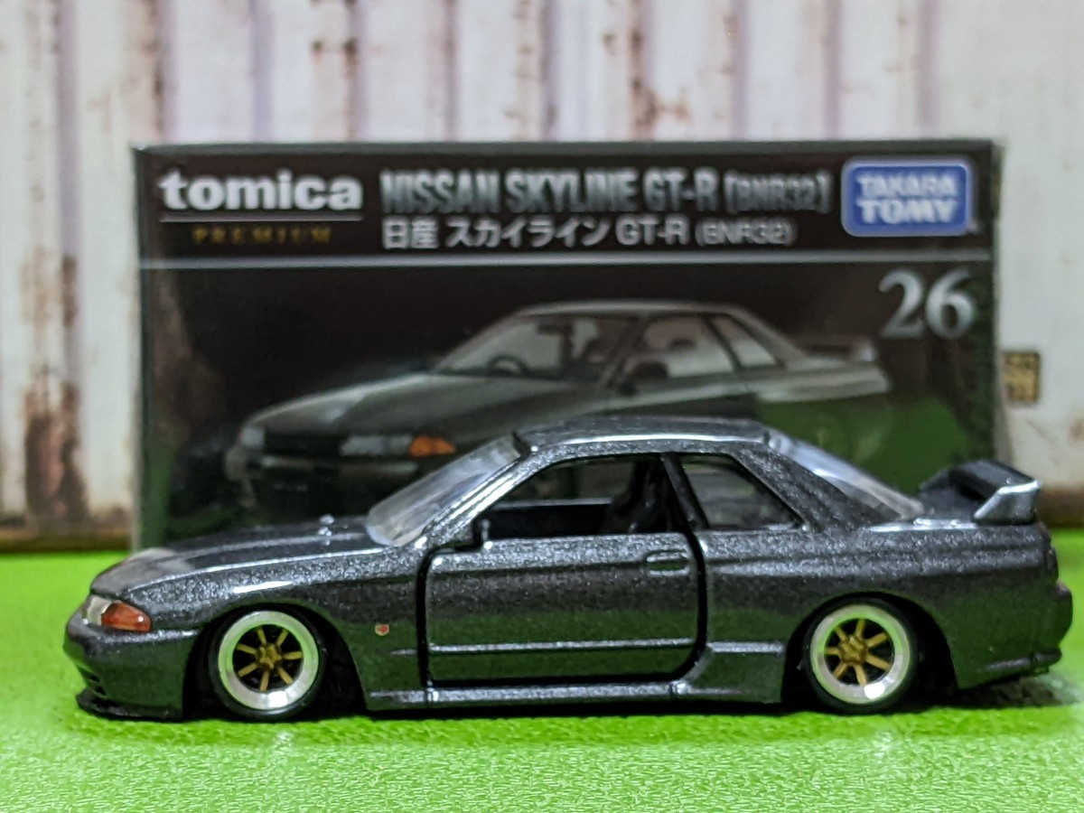 ★トミカプレミアム　日産スカイラインGT-R（Ｒ32）深リム、ローダウン、他にも色々出品中!_画像5