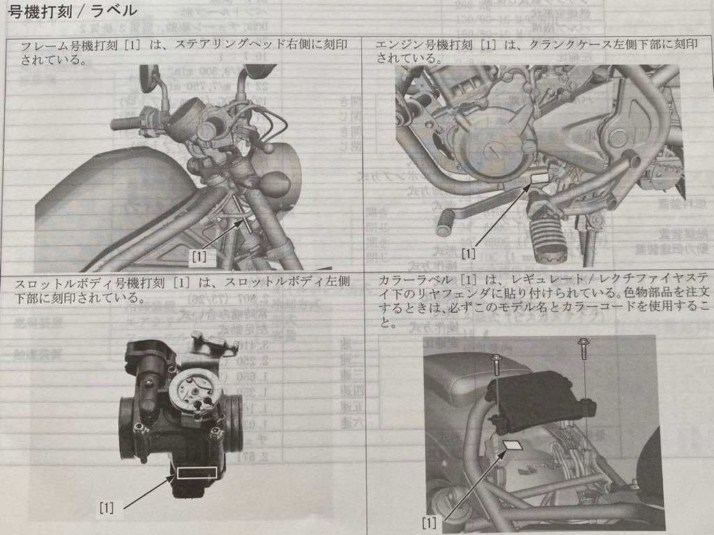 Amazon.co.jp: 安 レブル250 MC49 ABS セット パーツカタログ