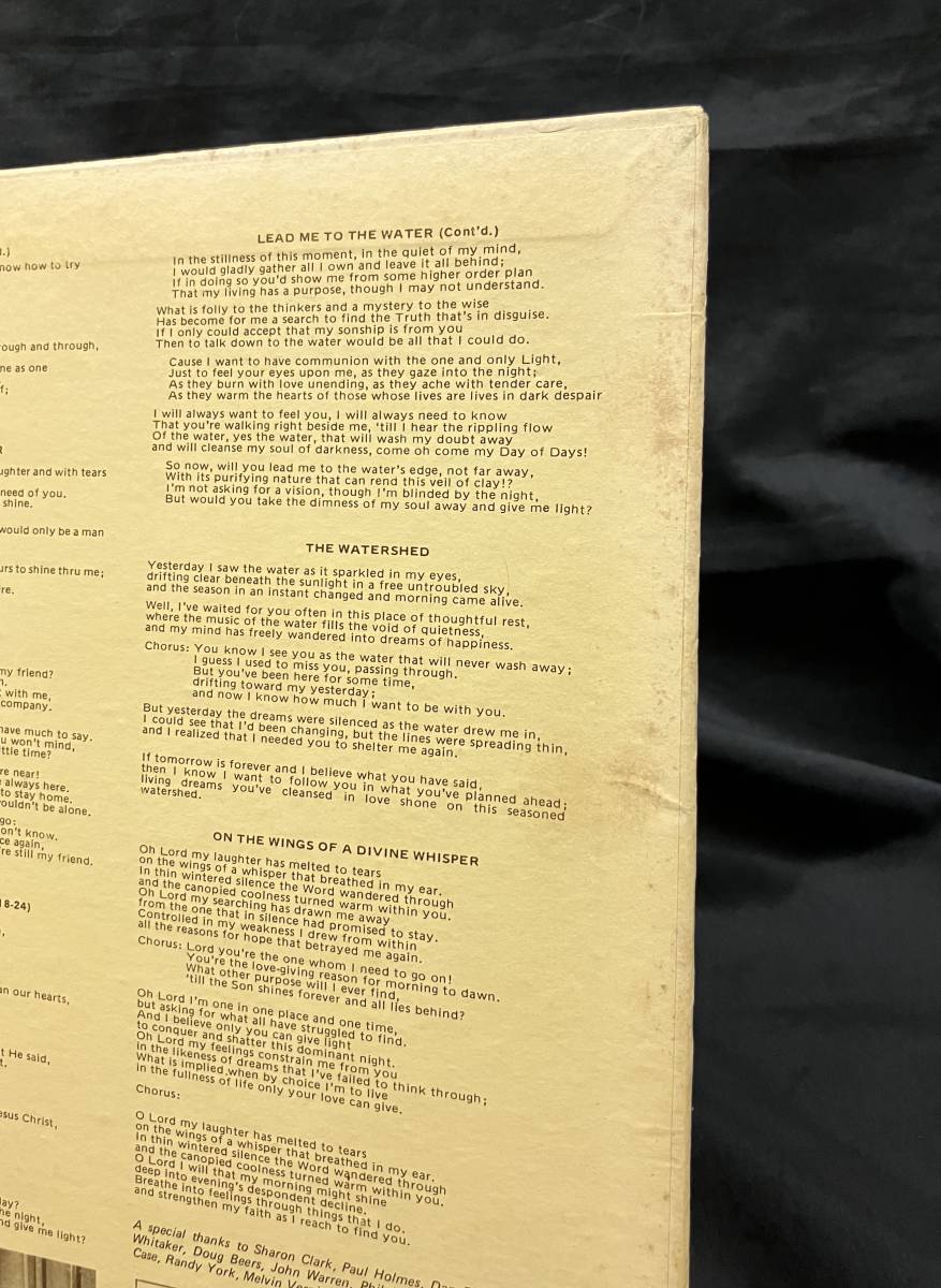 米LP【A Dream And A Prayer】Ron Case / Phil Butin（ドリーミーフォーク アコースティックメロー 自主制作盤 サイケ)_画像8