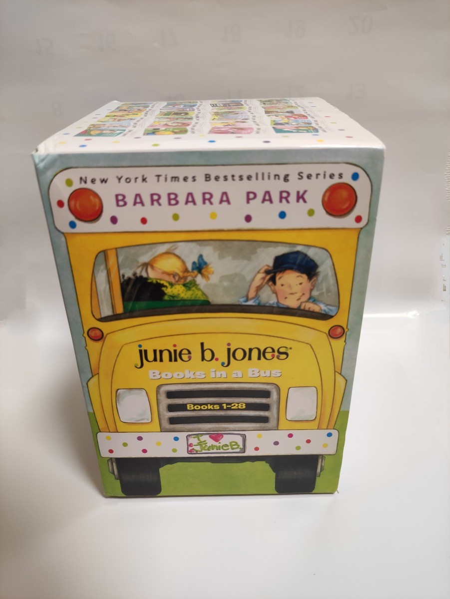  прекрасный товар Junie B. Jones Books in a Bus: Books 1-28 бумага задний 