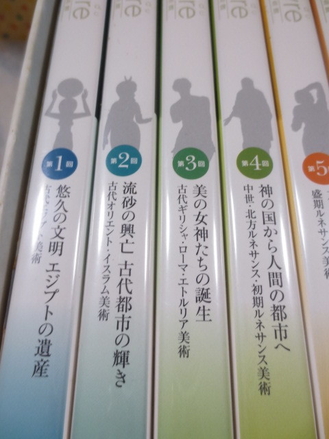 その6◆DVD-BOX◆ルーブル美術館 10巻入 ブックレット付◆NHK 2006年◆古代エジプト美術　ギリシャ　ルネサンス　バロック ロココ 近代絵画_画像3