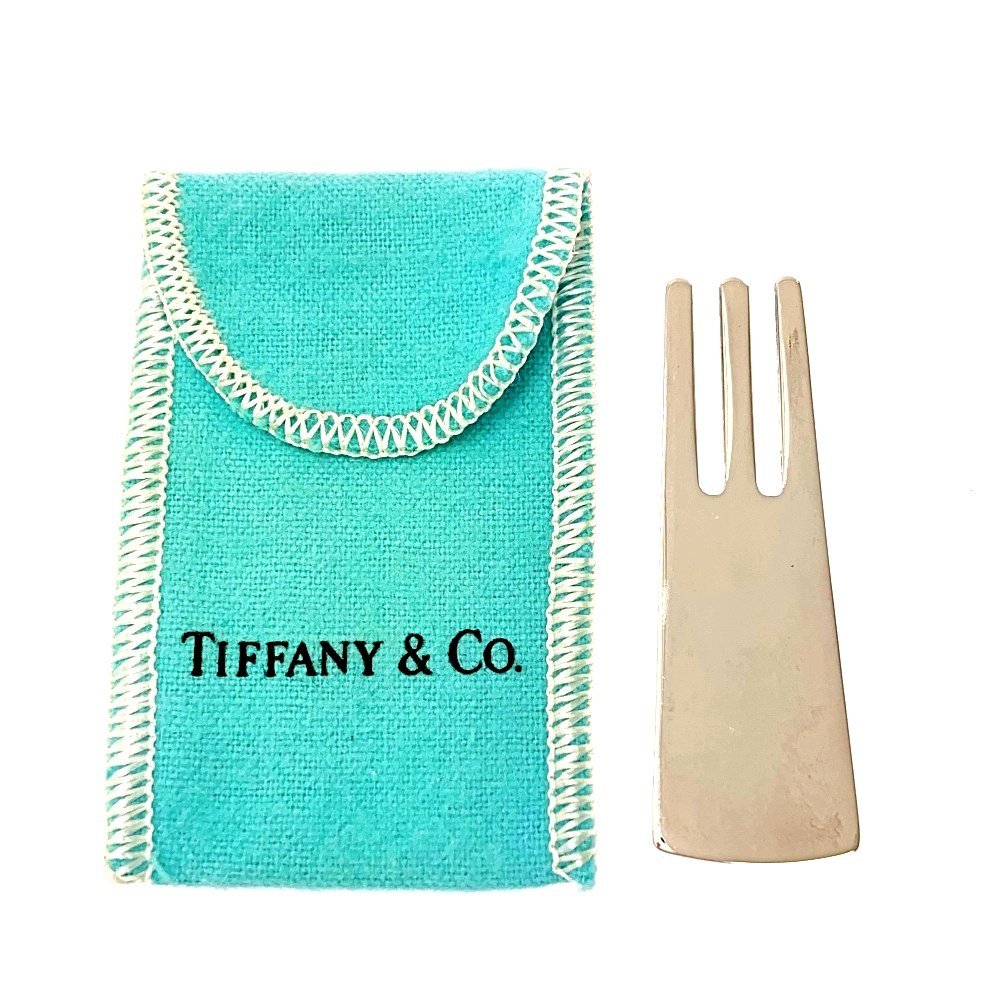 TIFFANY&Co. ティファニー シルバー ゴルフ グリーンフォーク 16.3g 925刻印 181857_画像1