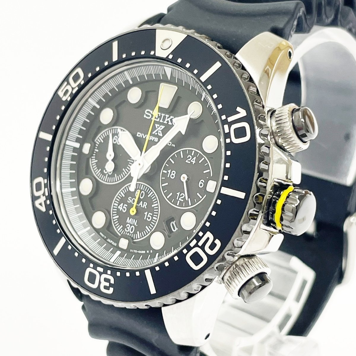 1円スタート】SEIKO セイコー V175-0AD0 プロスペックス ダイバー