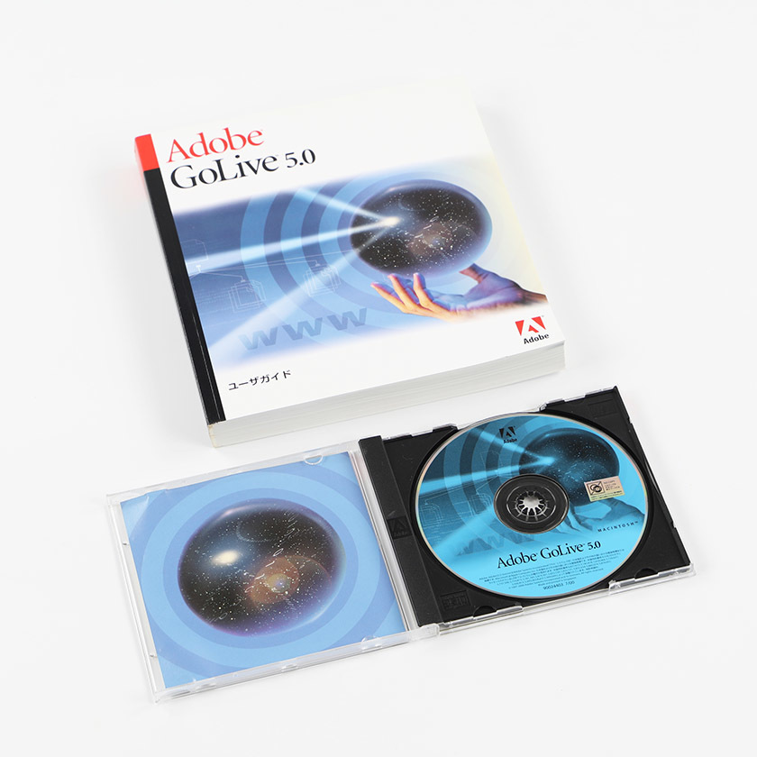 ADOBE WEB SPECIAL PACK Adobe GoLive 5.0 ＆ Adobe LiveMotion & Adobe Photoshop Elements Macintosh用 10,000本限定 ライセンスキーあり_画像4