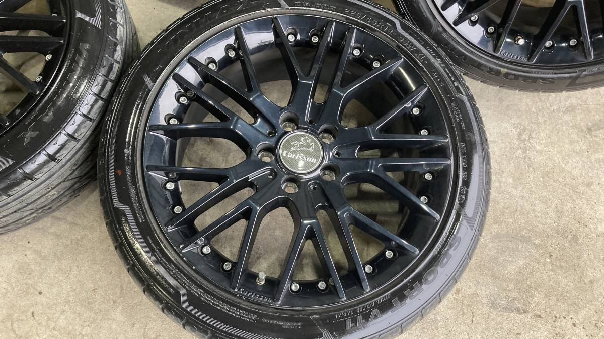 正規品】carlsson 1/10x RSF 18インチ 7.5j+45 pcd114.3 5h 73φ+2020