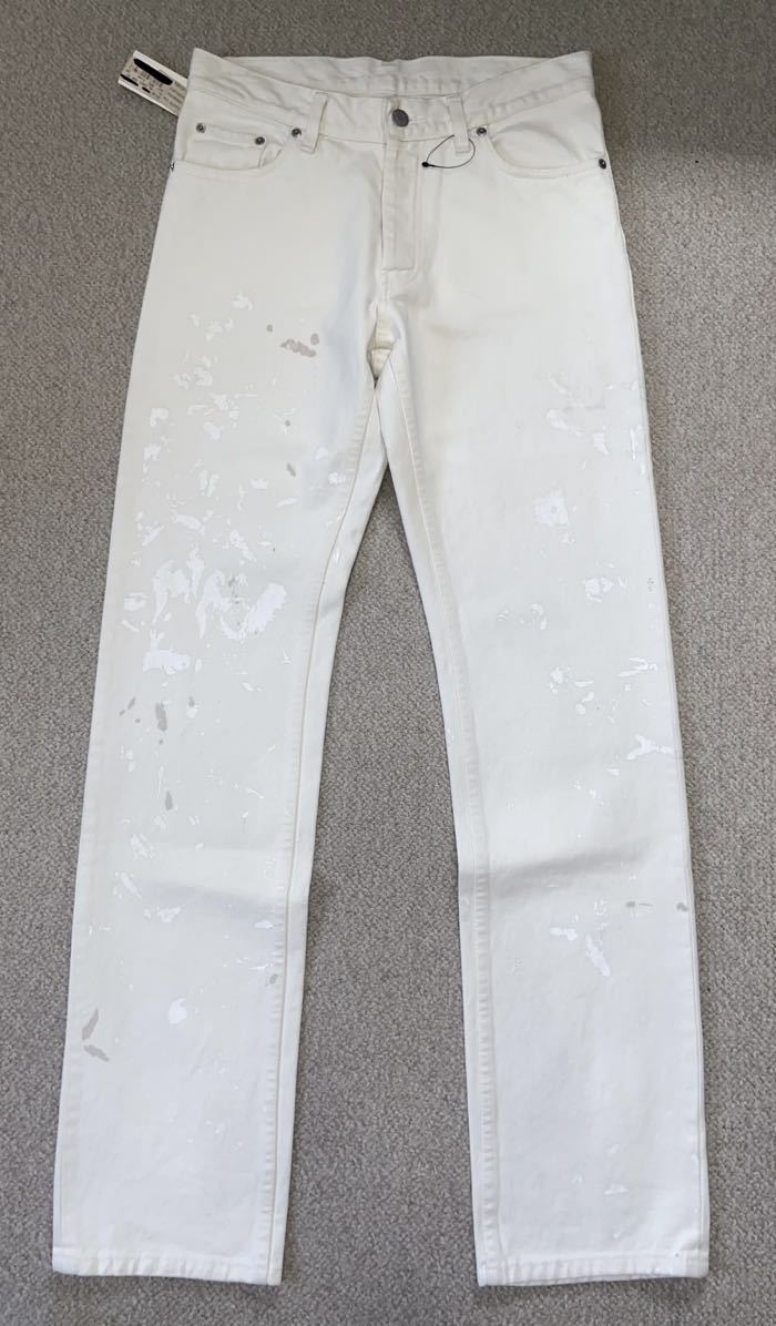 美品 deadstock vintage archive helmut lang painter jean ヘルムートラング ペインターデニム ビンテージ アーカイブ 本人期 ペンキ多め_画像2