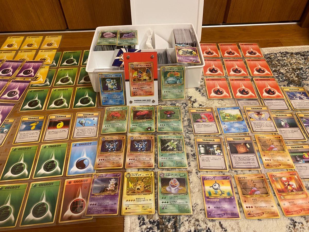 引退品 おまけ有 ポケモンカード 旧裏面 リザードン フシギバナ ポケカ