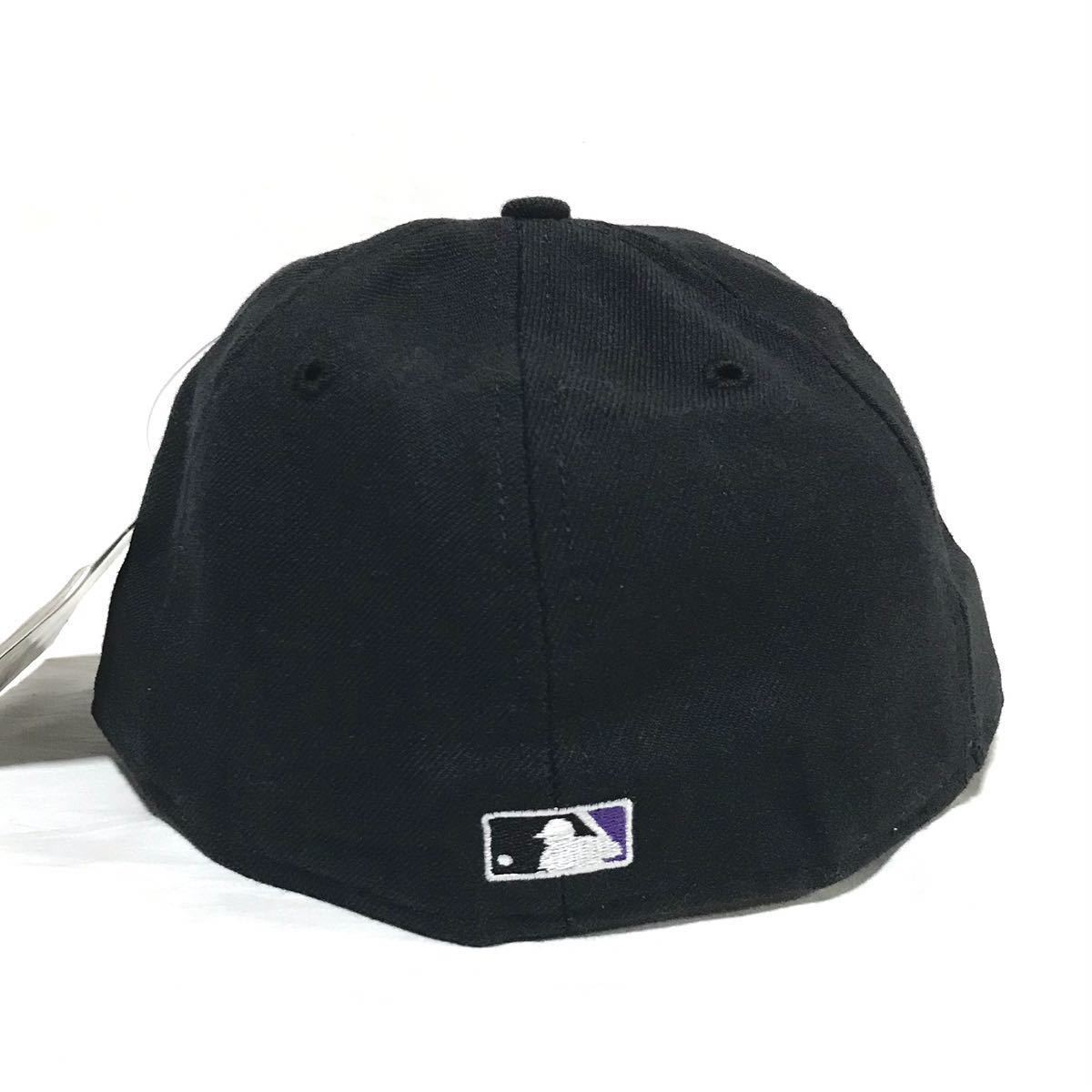 【デッドストック】90s NEWERA 59FIFTY USA製 ニューエラ MLBデビルレイズ ベースボールキャップ 7 1/4（57.7㎝） 新品 帽子 CAP 廃盤 レア_画像5