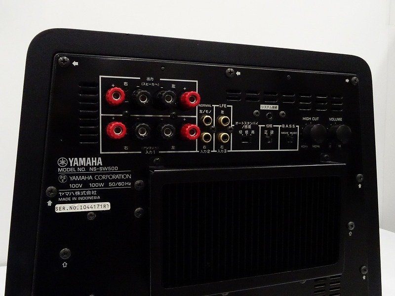 □□YAMAHA NS-SW500 サブウーファー ヤマハ□□015857002□□ □□YAMAHA NS-SW500 サブウーファー ヤマハ□□015857002□□