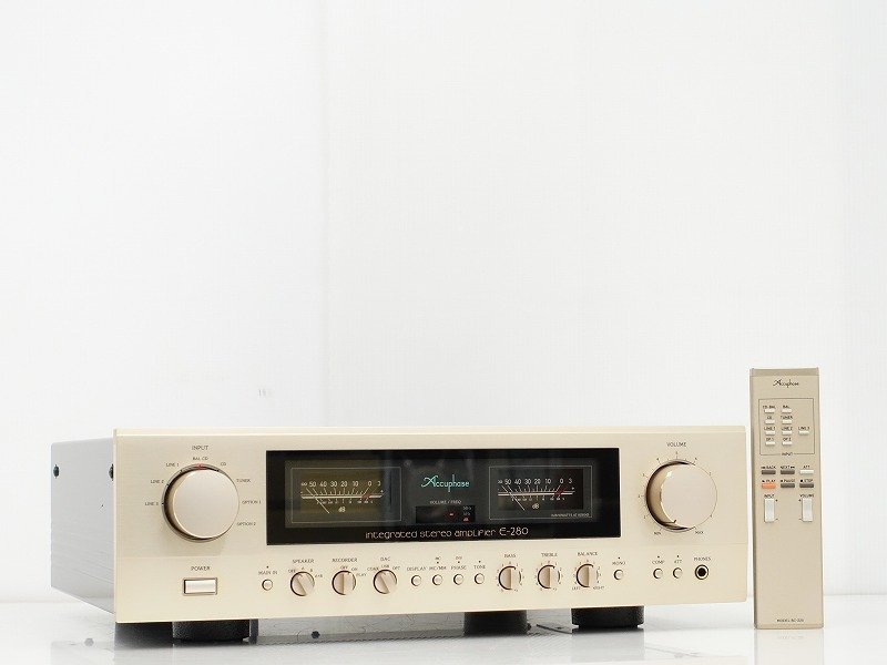 ■□Accuphase E-280 プリメイン アンプ アキュフェーズ 保証/元箱付□■015855001m□■