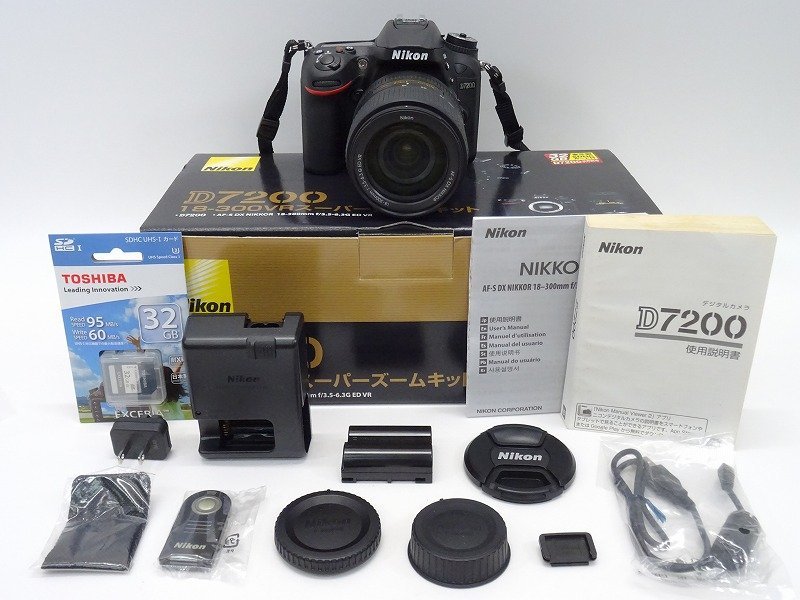 ○○【未使用品】Nikon D7200 18-300 VR スーパーズームキット