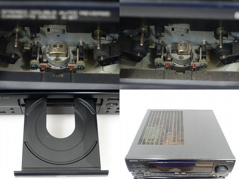 △▽KENWOOD ROXY M7 コンポセット GE-970/T-97/DP-97/A-97/X-87/SW-9