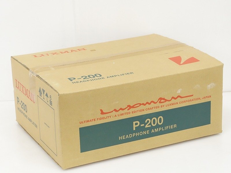 □□【新品・未開封】LUXMAN P-200 ヘッドフォンアンプ P200