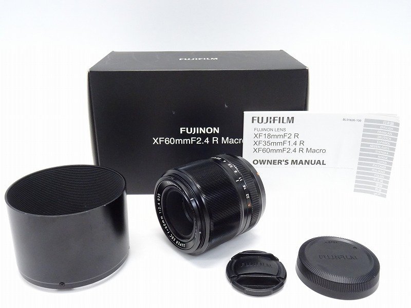○○【元箱付】FUJIFILM XF 60mm F2.4 R Macro 中望遠 マクロ X