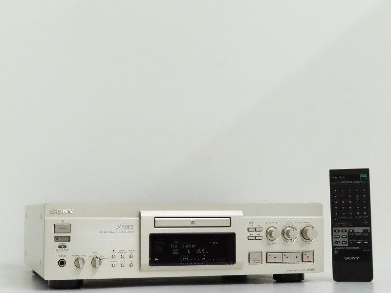 □□SONY MDS-JA50ES MDデッキ ソニー□□016765007□□ □□SONY MDS-JA50ES MDデッキ ソニー□□016765007□□