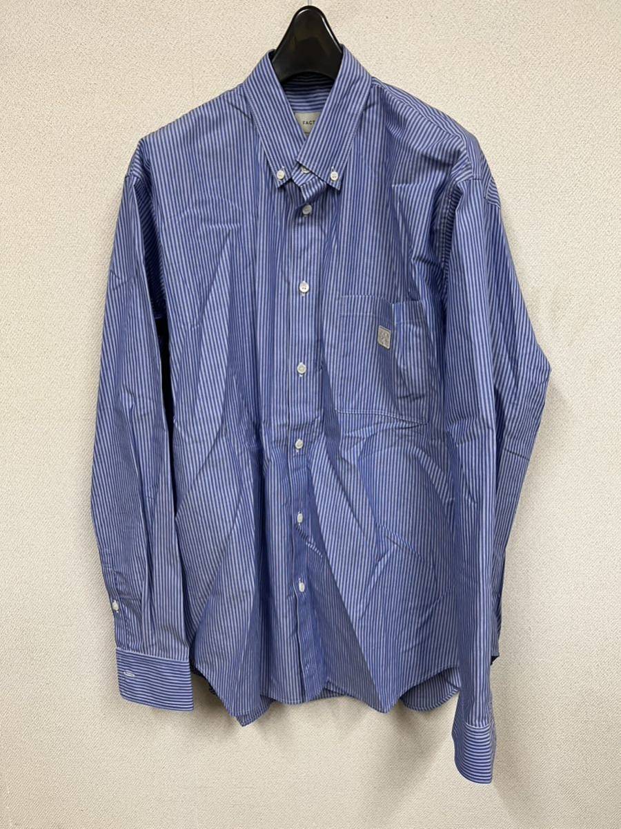 FACTOTUM ファクトタム オーガニックコットンタイプライター BDシャツ