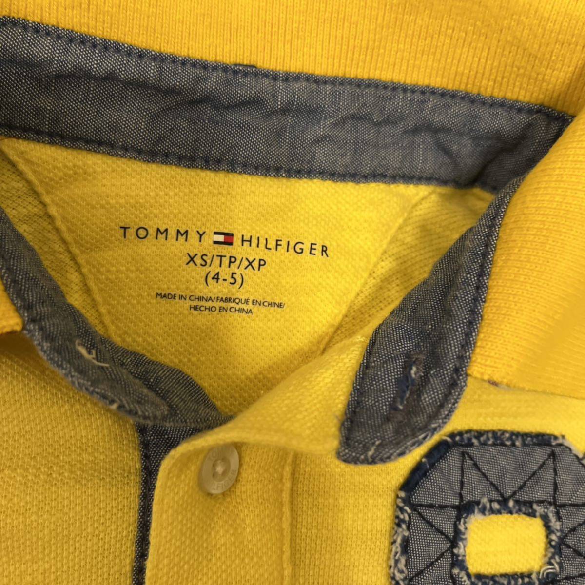 【使用少なめ】TOMMY HILFIGER トミーヒルフィガー ポロシャツ110〜120cm_画像4