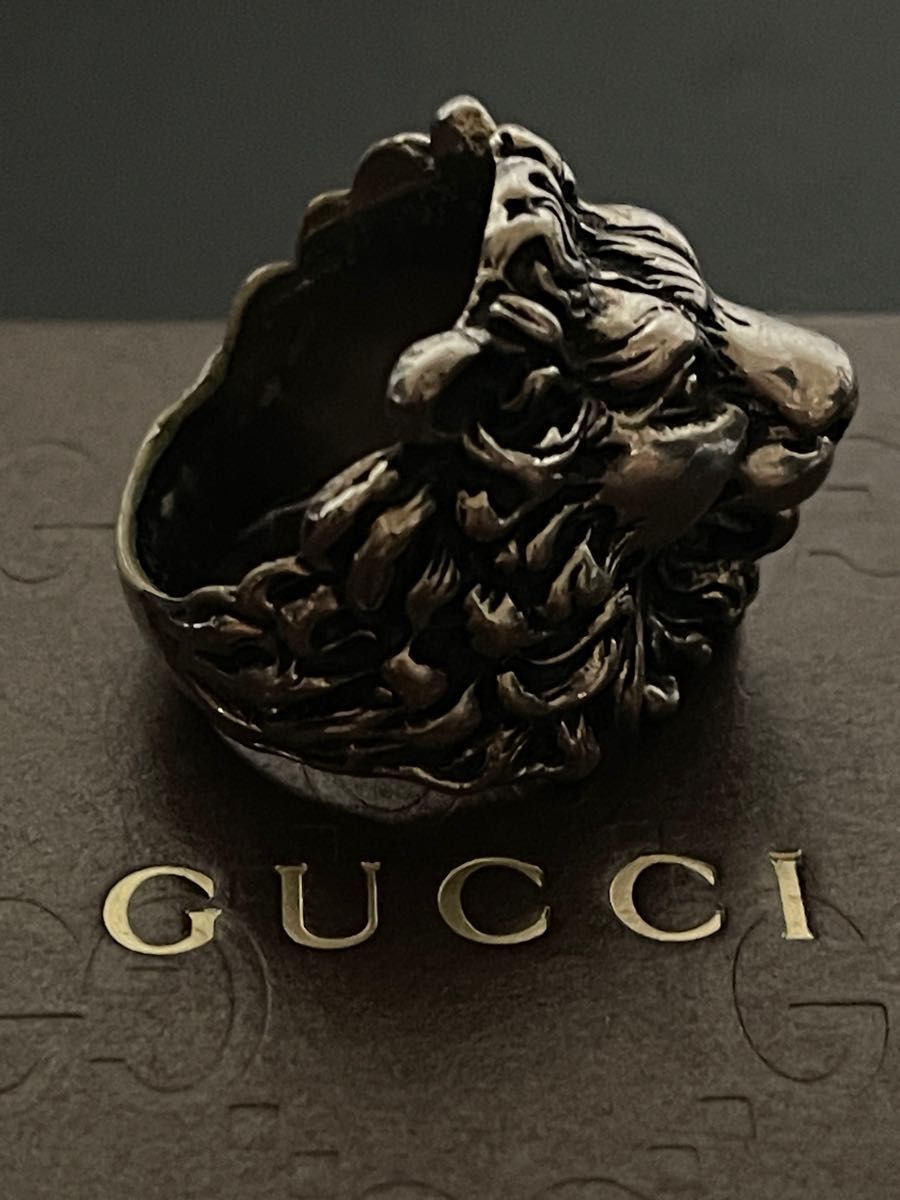 希少GUCCI グッチ ライオン リング 指輪 | noonanwaste.com