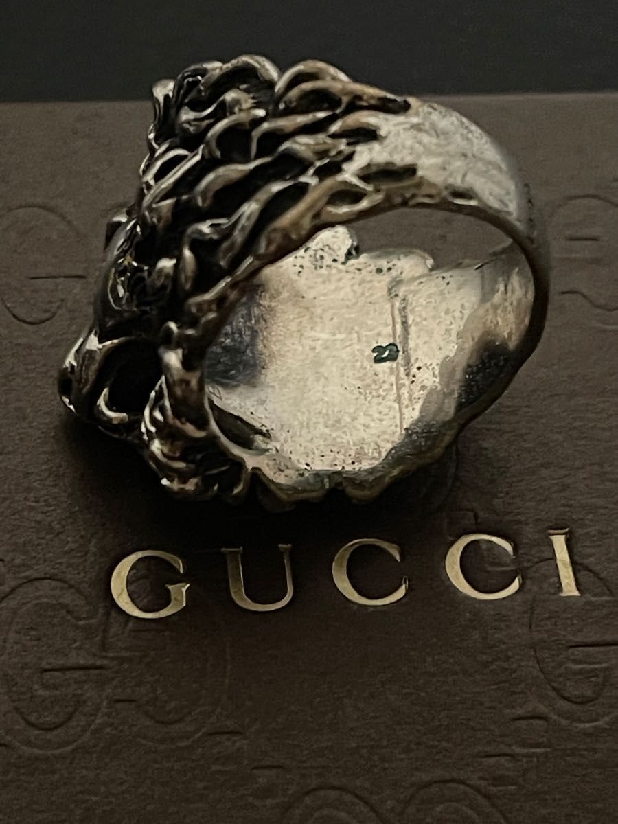 希少GUCCI グッチ ライオン リング 指輪 | noonanwaste.com