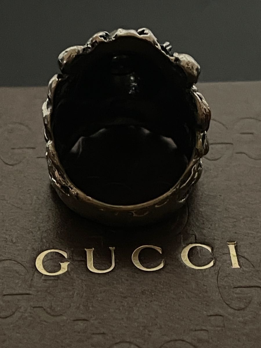 希少GUCCI グッチ ライオン リング 指輪 | alfasaac.com