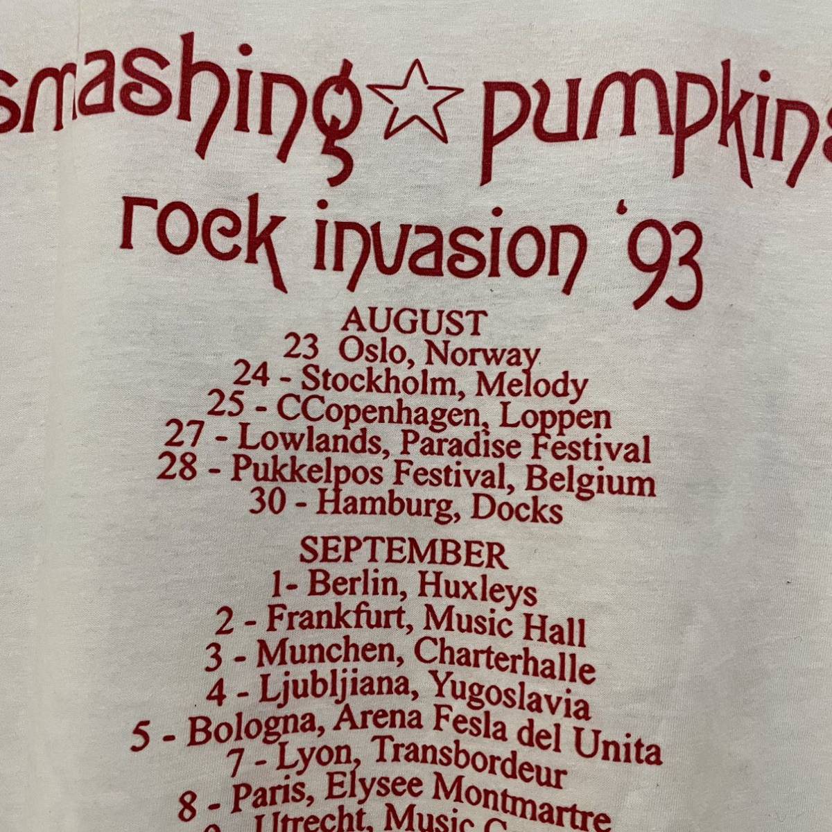 smashing pumpkins Tシャツ スマッシングパンプキンズ スマパン smashing pumpkins Tシャツ スマッシングパンプキンズ スマパン