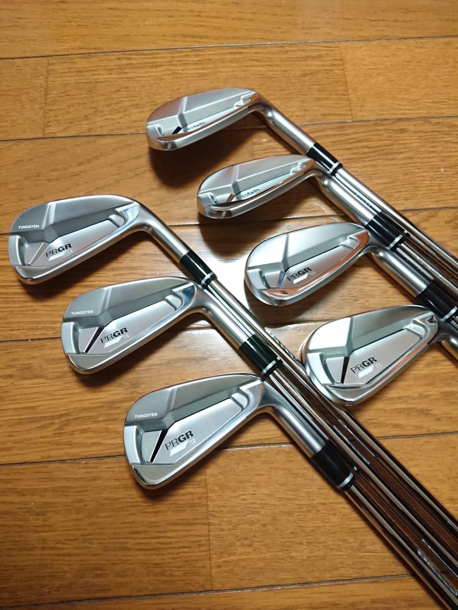 美品】PRGR 02 アイアン(2023) 4~P モーダス115(S) 7本セット