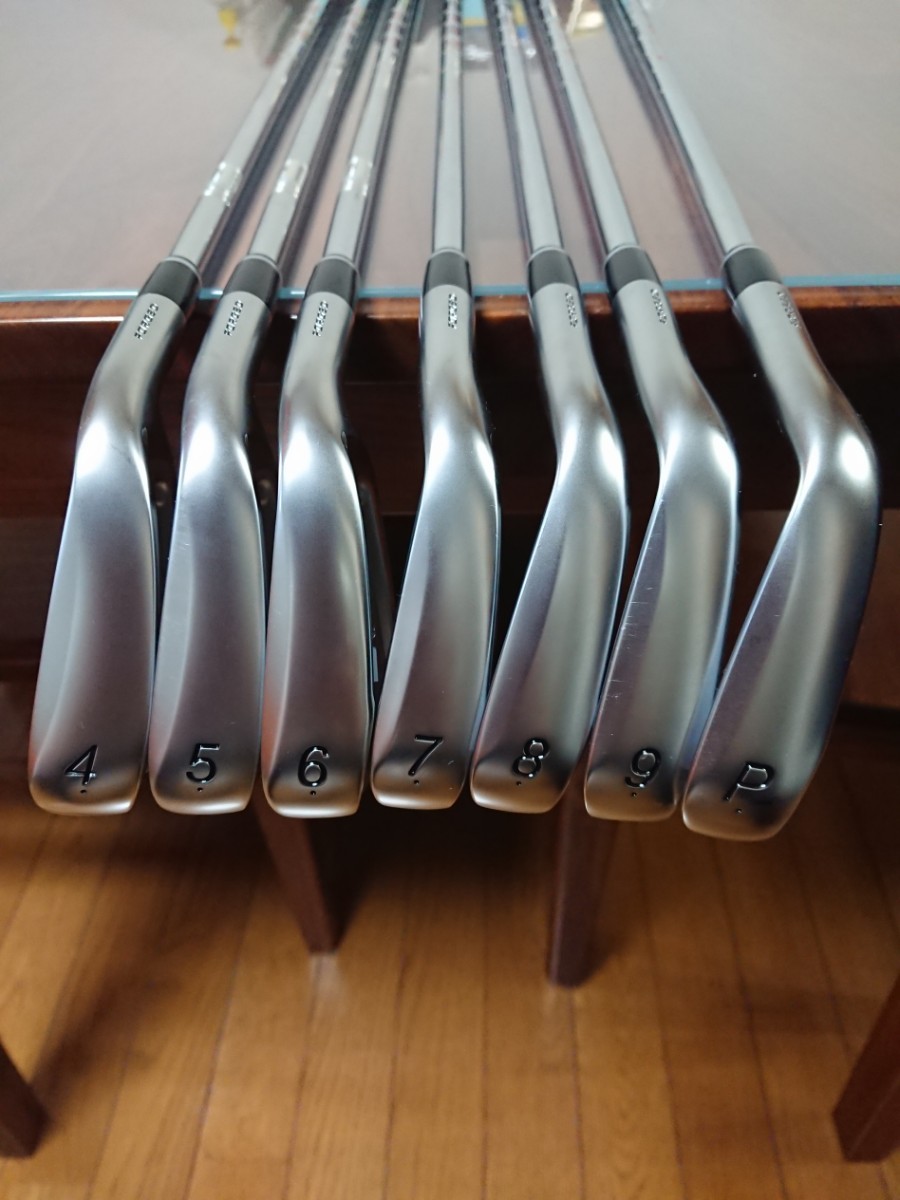 美品】PRGR 02 アイアン(2023) 4~P モーダス115(S) 7本セット