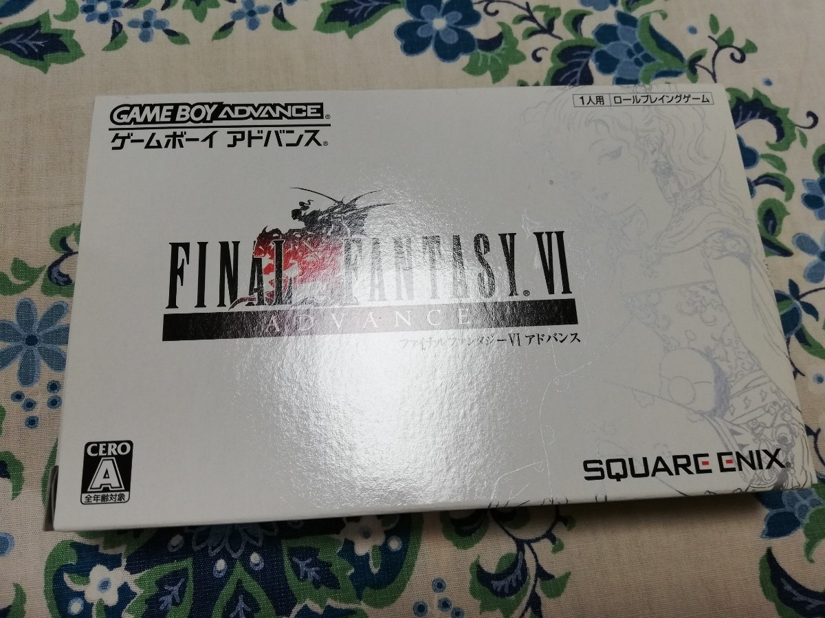 ファイナルファンタジーVI 新品/FINAL FANTASYⅥ ファイナルファンタジー6 スクウェア・エニックス ゲームボーイアドバンス GBA FFⅥ FF6 