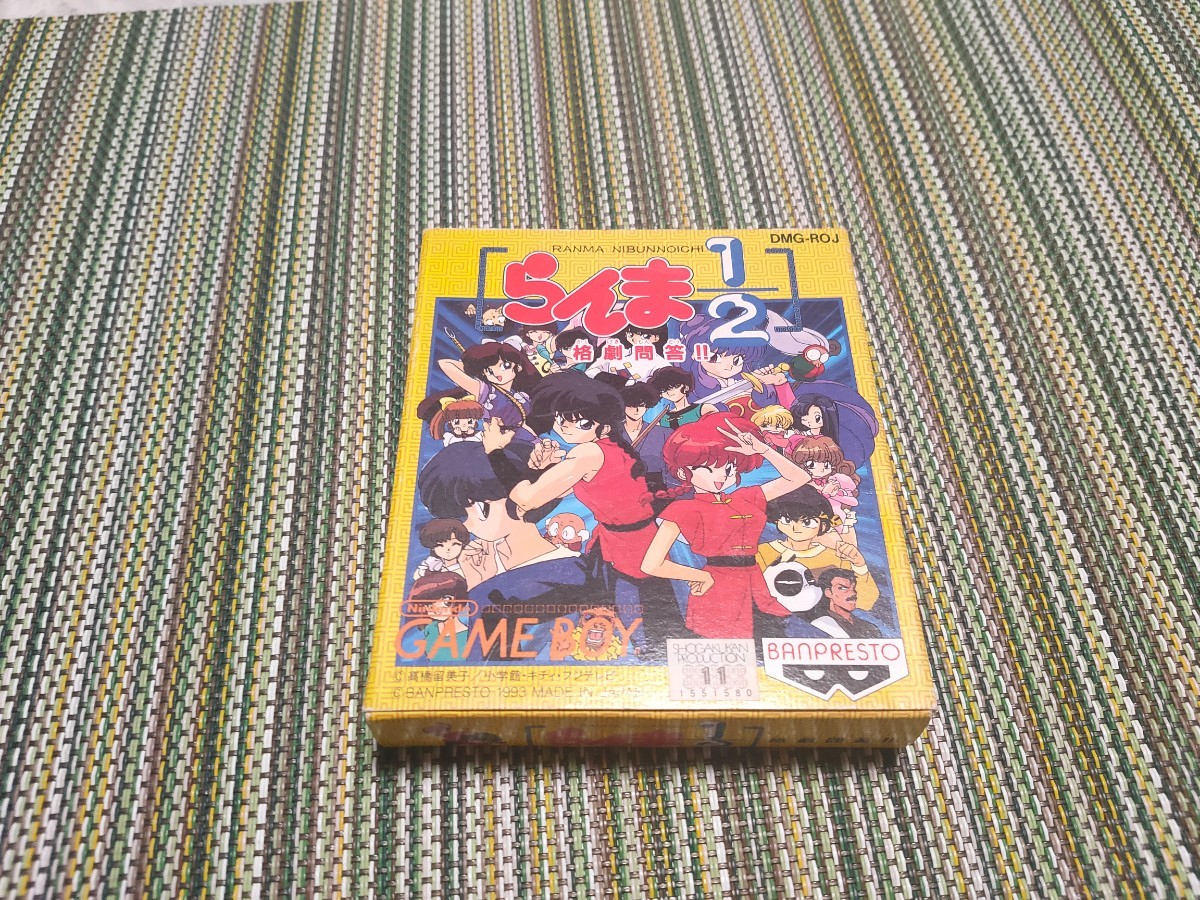らんま１/２格劇問答！！ /バンプレスト バンダイ ゲームボーイ GAMEBOY 小学館 高橋留美子 らんま サンデー Ranma 1/2