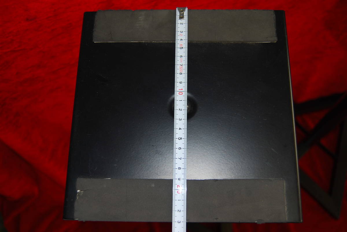 モニタースピーカー用スタンド スピーカースタンド ペア 安定した三角形のベース 高さ調整可能 (ブラック)（管理NO.416）_画像6