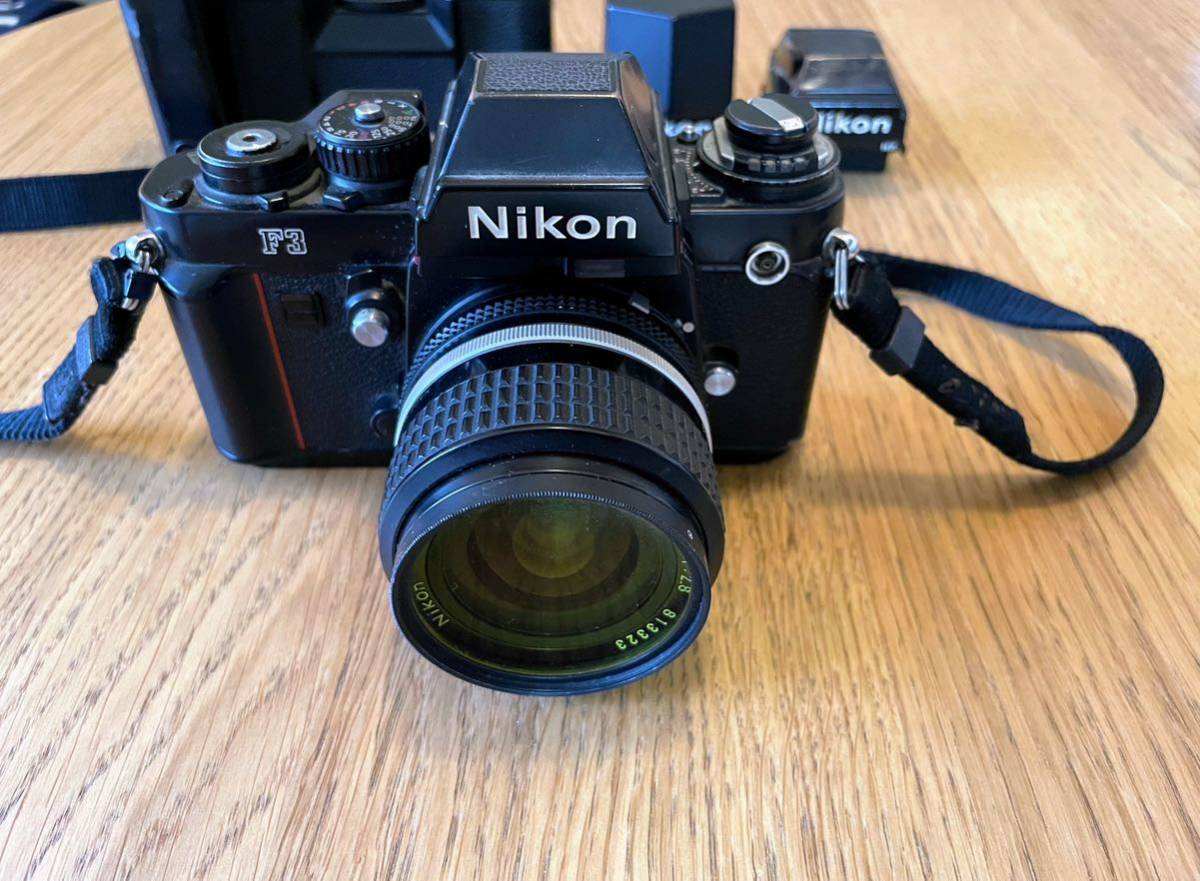 Nikon ニコンF3 一眼レフカメラ フィルム MOTOR DRIVE MD-4 セット