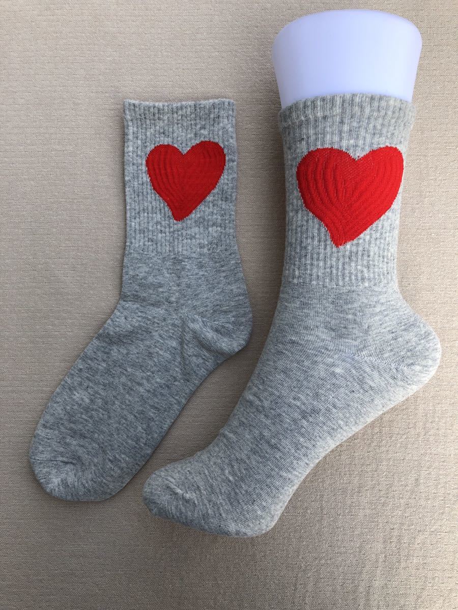  simple Heart socks socks lady's man and woman use low crew socks Charisma pretty ... high quality . commodity . water speed . anti-bacterial 