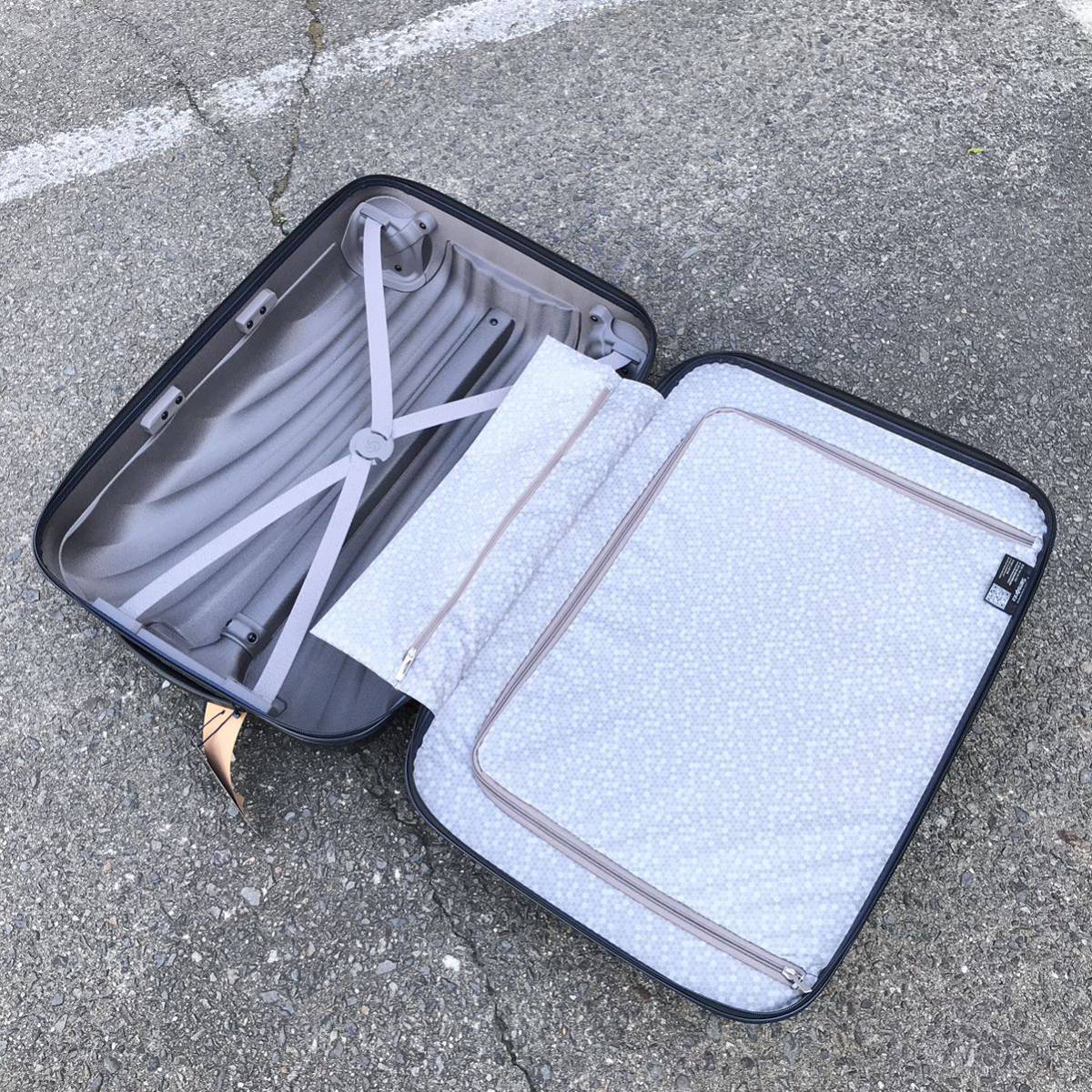 未使用【サムソナイト】本物 Samsonite スーツケース TSAロック 68L-2.3kg キャリーケース SPINNER スピナー69/25  コスモライト 旅行かばん