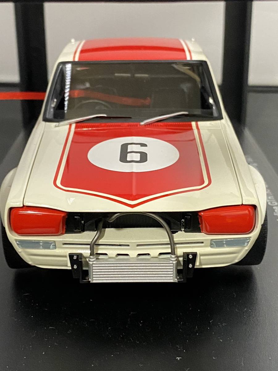オートアート 1/18 日産 スカイライン GT-R KPGC10 レーシング 1971