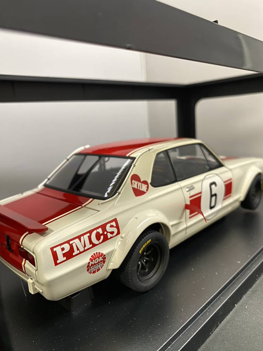 オートアート 1/18 日産 スカイライン GT-R KPGC10 レーシング 1971