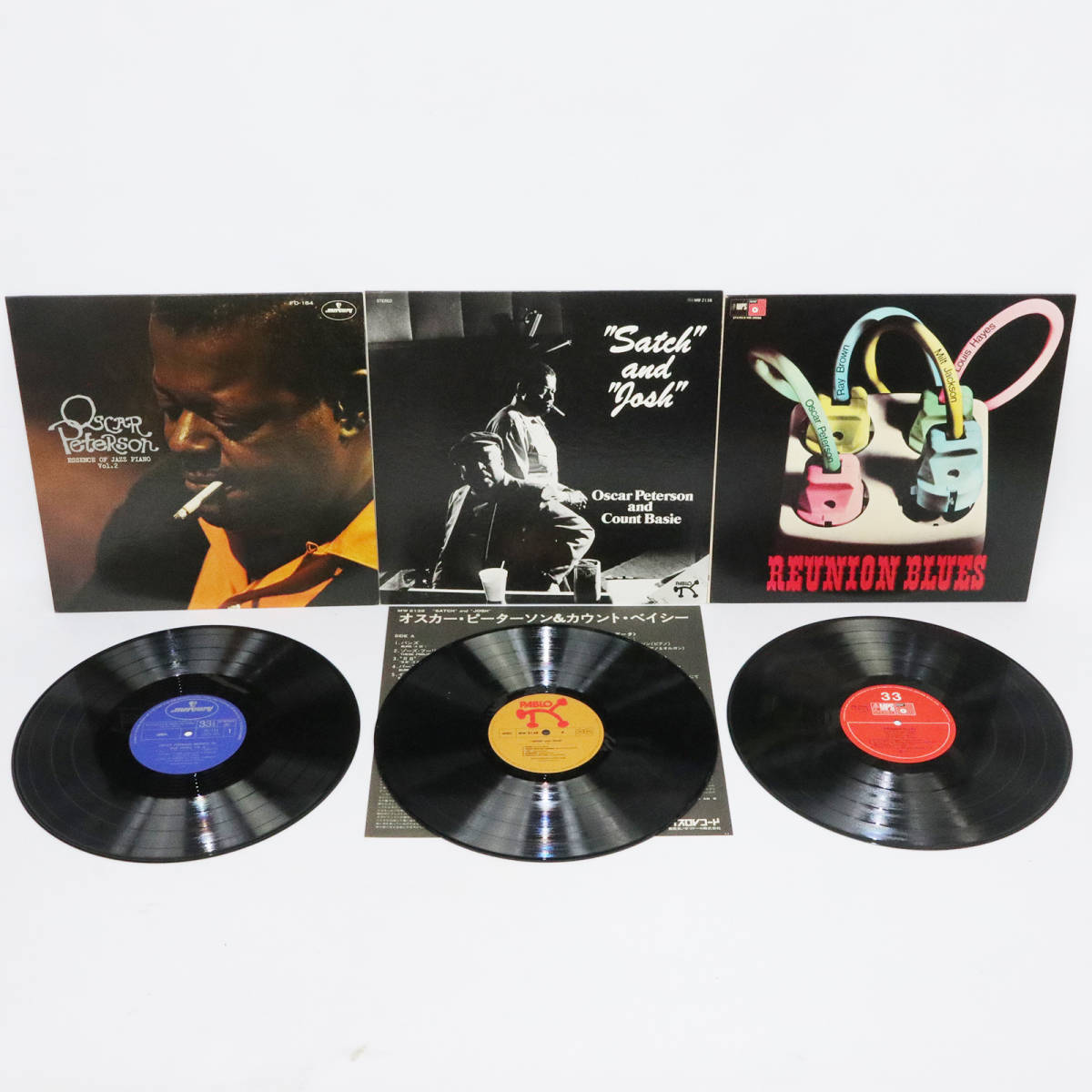 3枚セット Oscar Peterson オスカー・ピーターソン まとめ LPレコード