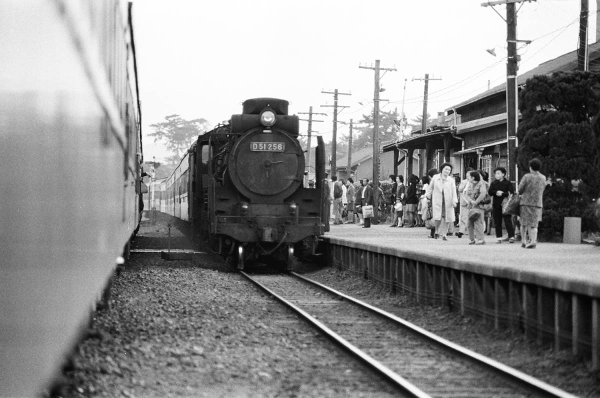 飾って楽しむ鉄道写真（去りゆく蒸気機関車：山陰本線 ） NO.63820048「D51256」_画像1