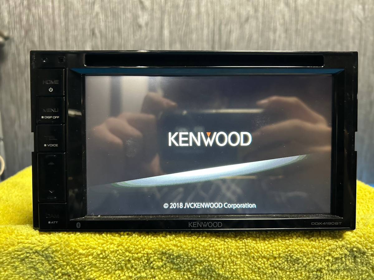 ☆KENWOOD ケンウッド CD/DVDプレイヤー DDX4190BT 2DIN ☆052616Mの画像1