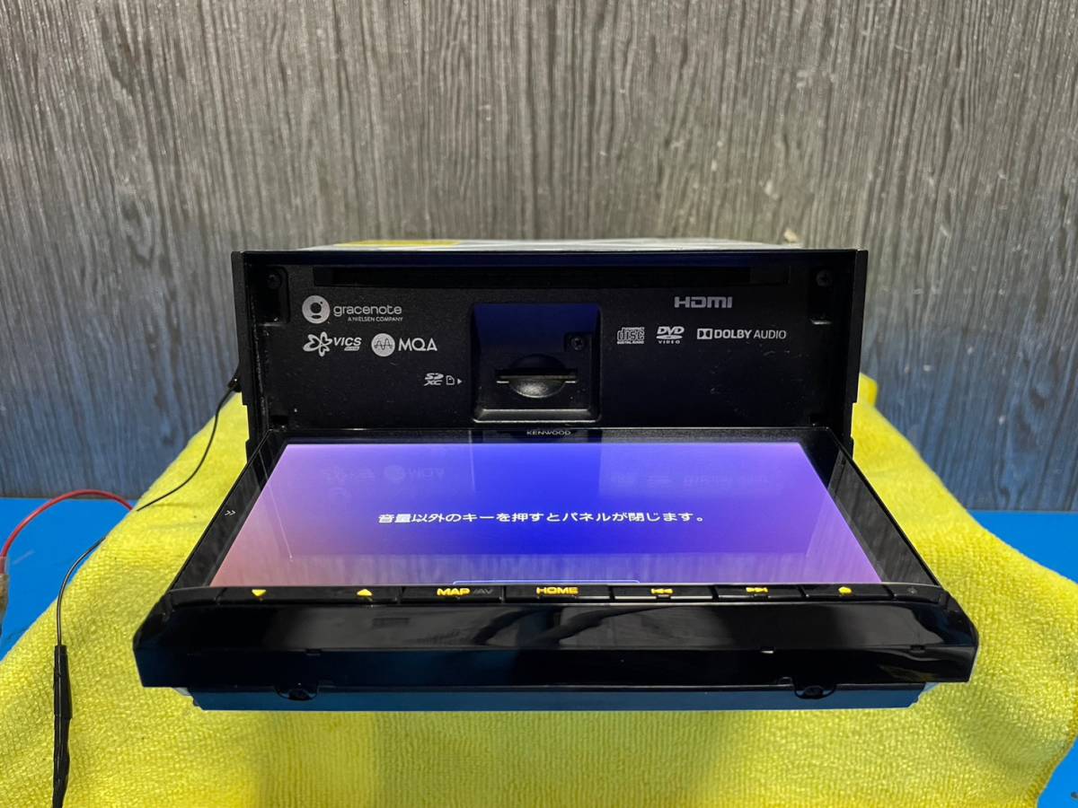 ☆KENWOOD ケンウッド メモリーナビ MDV-M906HD フルセグ (2019年製)☆2018年地図データ☆061403M KENWOOD ケンウッド カーナビ MDV-M906HD